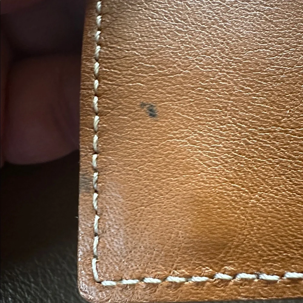 Rolex Brown Leather Men's belt wallet
